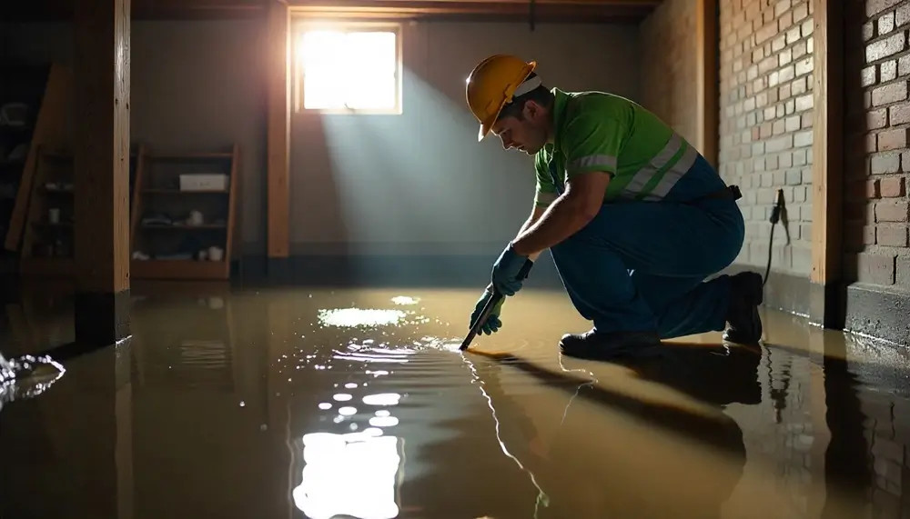 Professional water damage restoration services in Plum City, WI